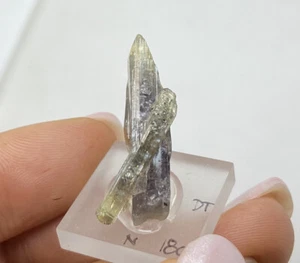 TANSANIT Doppelender Kristall (3.3gr) Doubleterminated Tanzanite Crystal rough - Picture 1 of 9