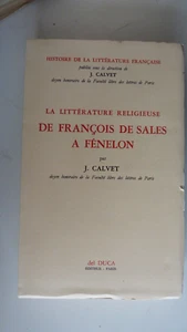 COLLECTION RENE FROMENT HISTOIRE DE LA LITTERATURE RELIGIEUSE - Picture 1 of 1