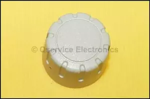 Tektronix Gray ABS Plastic Snap-On Knob ( 17.2mm Diameter ) Ref # Q230246 NEW - Picture 1 of 3