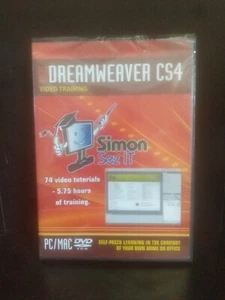 Adobe Dreamweaver CS4 training video DVD-ROM NEW SEALED ~ TRL8#96 - Picture 1 of 2