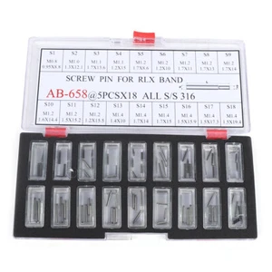 90 Schraubstifte für Rolex Uhrenglieder Bänder Armbänder Straps verschiedene Set Teile - Bild 1 von 9