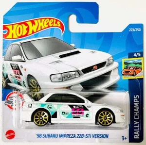 Tarjeta corta 2022 Hot Wheels - '98 Subaru Impreza 22B-STi versión - Treasure Hunt - Imagen 1 de 1