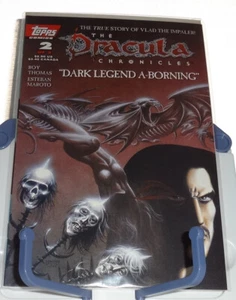 Libro de cómics Topps edición #2 1995 Dracula's Chronicles embolsado NUEVO - Imagen 1 de 2