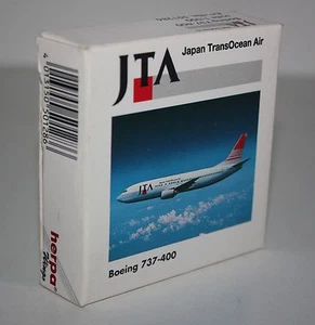 Herpa Wings-JTA-Japan TransOcean Air-Boeing 737-400-m/w Reg.-1:500-#501286 - Picture 1 of 2