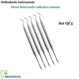 Instrumentos dentales de ortodoncia para ligaduras removedor de adhesivo de unión directa CE - Imagen 1 de 3