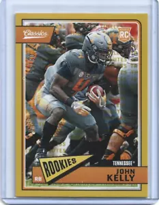 John Kelly-Browns-2018 Classics Timeless Tributes Football Gold #219 (8/99) - Picture 1 of 2
