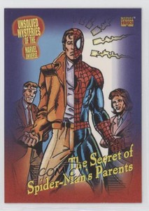 1993 SkyBox Marvel Universe Series IV Richard Parker Mary #143 0f9i