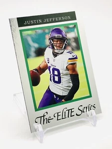 Justin Jefferson #21 The Elite Series 2024 Donruss Elite Minnesota Vikings - Imagen 1 de 3