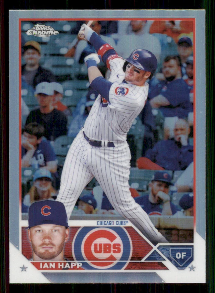2023 Topps Chrome Refractors #102 Ian Happ - Image 1 of 2