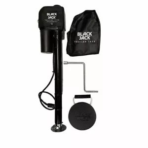 Black Jack 12V Electric Jack Trailer Caravan Jack 1000kg PRE-WIRED BJTJ-MINI - Picture 1 of 5