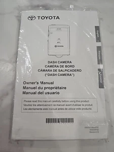LEXUS/TOYOTA OEM DASHCAM OWNER"S MANUAL USER WITH MICRO SD ADAPTER - Bild 1 von 4