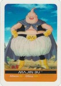 Lamincards Dragon Ball Z Edibas Serie X-Metal MAJIN BU N 87 - Picture 1 of 4
