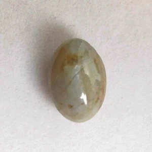 8.10 Ct 9*12 Mm Unheated Natural Chrysoberyl Cats Eye Gray Color Oval Cabochon - Picture 1 of 2