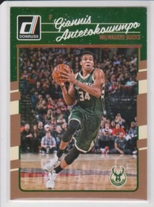 GIANNIS ANTETOKOUNMPO 2016-17 DONRUSS BUCKS