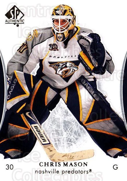 2007-08 SP Authentic #86 Chris Mason - Image 1 of 1