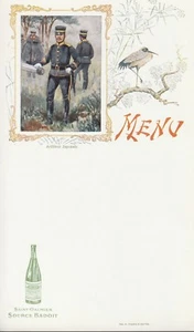 Badoit Quellmenü " Japanischer Artillerist" - Bild 1 von 1