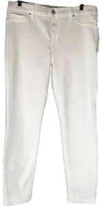Hudson Los Angeles Damen 31 Nico Mid Rise Super Skinny Knöchel Farbe Weiß (WHT2) - Bild 1 von 5