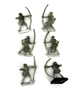 Heartbreaker Miniatures 6 Scheletro Arcieri Fantasia Non Morti 1994 HHG Warhammer - Foto 1 di 9