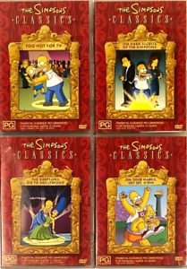 The Simpsons Classics x 4  (DVD, 2004, 4-Discs)