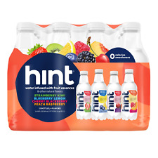 Hint Water Smashup Variety Pack (Pack of 12), 16 Ounce Bottles, 3 Bottles Each O