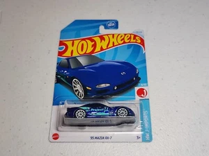 Mazda RX-7 2024 Hot Wheels '95 azul #170/250 HW J-Imports 9/10 ¡ENVÍO GRATUITO!! - Imagen 1 de 14