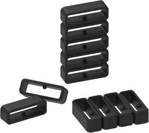 6-Pack Silicone Secure Fastener Rings for Disney Magic Bands Keepers - Picture 1 of 6
