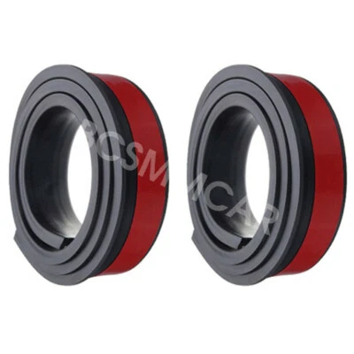 Accesorio protector de molduras de goma para extensión de guardabarros de rueda de coche 2 piezas Foto 1 de 4