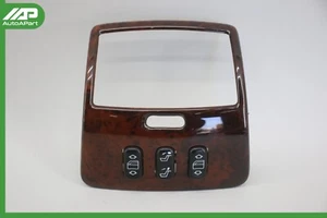 ✅ 01-06 Mercedes C215 CL600 Class Rear Window Control Switch Wood Panel Assy OEM - Picture 1 of 12