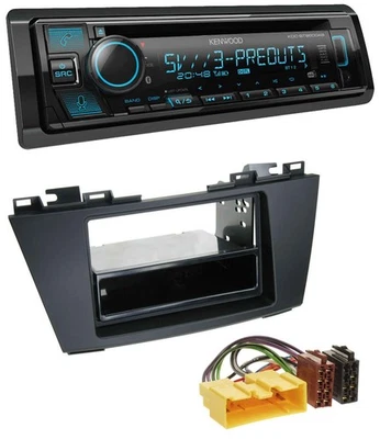 Kenwood Bluetooth USB CD MP3 DAB Autoradio für Mazda 5 (ab 2010) - Bild 1 von 4