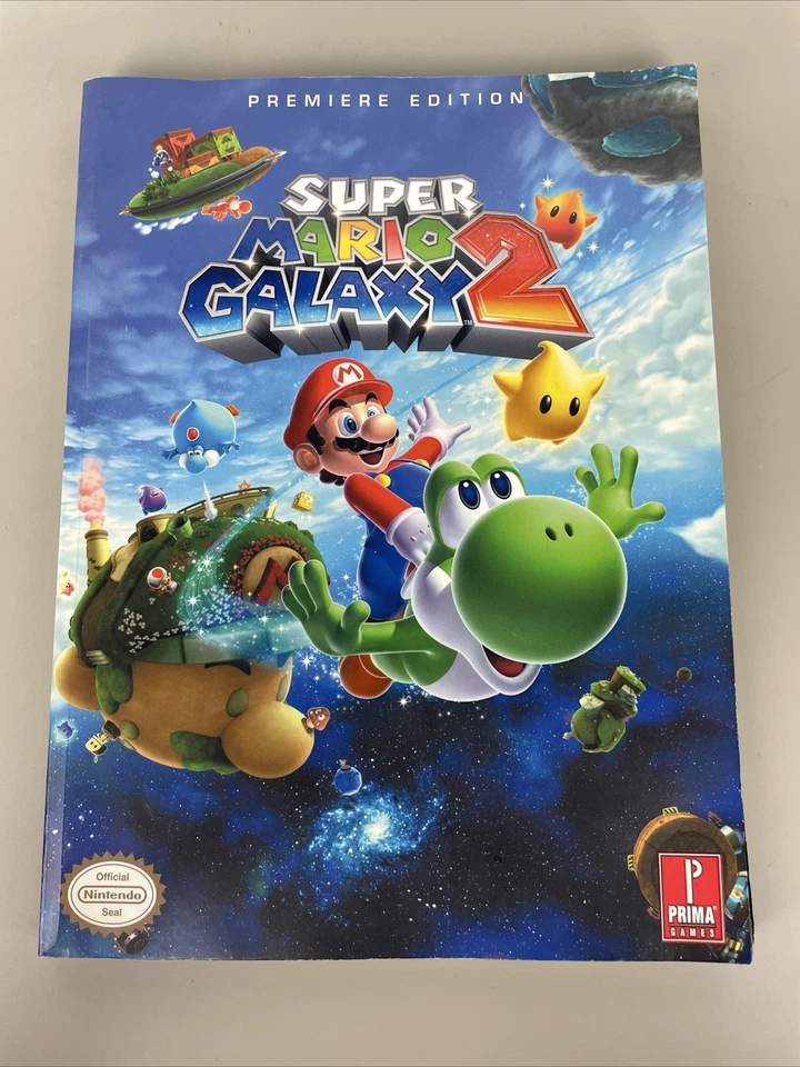 Super Mario Galaxy 2 Prima Premiere Edition Strategy Guide Nintendo Wii - Image 1 of 4