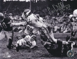 CARL ELLER MINNESOTA VIKINGS HOF 04 ACTION SIGNED 8x10 - Picture 1 of 1