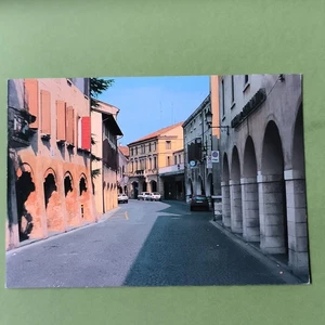 ODERZO TREVISO VIA UMBERTO I CARTOLINA A COLORI - Picture 1 of 2