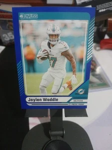 2024 Panini Donruss - Jaylen Waddle #125 Blu Prova di Stampa - Foto 1 di 3