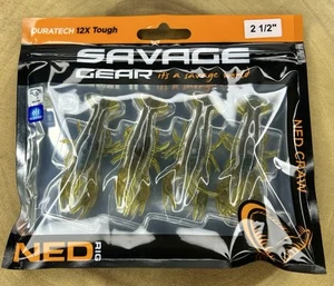 Savage Gear Ned Craw 2 1/2", Bass Fishing, Factory Direct! Free Shipping! - Picture 1 of 12