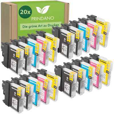 Patronen für Brother LC-1100 DCP-185C DCP-383C DCP-385C DCP-387C DCP-395CN - Bild 1 von 4