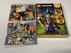 LEGO 40562 Mystic Witch Cat Bat VIP 40608 y 40513 Halloween NUEVO Y SELLADO Retirado - Imagen 1 de 7