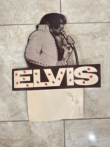 1971 Elvis Presley I Got Lucky Record Rack Backer Store Display RARE VINTAGE - Picture 1 of 13
