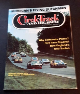 CIRCLE TRACK AND HIGHWAY December 1971 - BOB SANTOS, MICHIGAN'S FLYING DUTCHMAN* - Picture 1 of 1