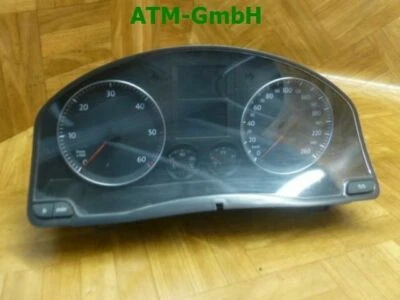 Tacho Kombiinstrument Motorsteuergerät VW Golf 5 V Gelaufen 259.251 KM - Bild 1 von 4