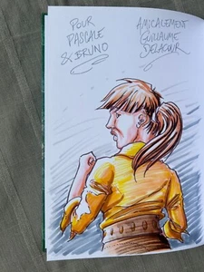 DELACOUR ARIANE DABO TOME 4 LA MAIN D'ORPHÉE EO EN ÉTAT NEUF AVEC DÉDICACE - Imagen 1 de 7