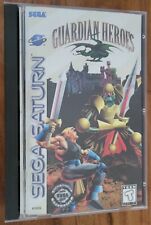 Guardian Heroes Sega Saturn Video Game CD Complete w/ Case & Manual CIB tested!