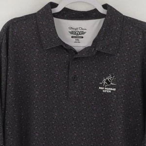 Straight Down Performance Men's XXL Polo Shirt Bowling Pin Print AOP - Picture 1 of 7