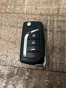 OEM Toyota Camry Corolla Keyless Entry Remote Flip Key Fob HYQ12BFB - Picture 1 of 7