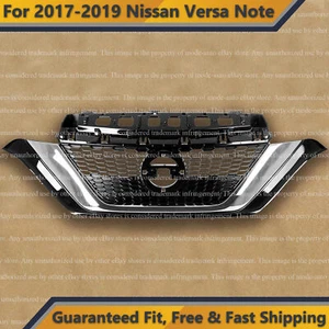 Front Bumper Upper Grille Assembly for 2017 2018 2019 Nissan Versa Note - Picture 1 of 3