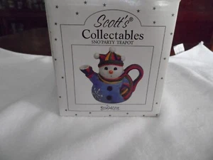 SCOTT"S COLLECTIBLES - THE SNO PARTY TEEKANNE - # 7374 - Bild 1 von 3