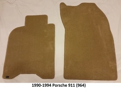 Lloyd Mats Porsche 911 (964) Front Floor Mats Without Logos (1990-1994)   - Image 1 of 4