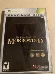 Brand New Elder Scrolls III: Morrowind (Microsoft Xbox, 2002) - Picture 1 of 4