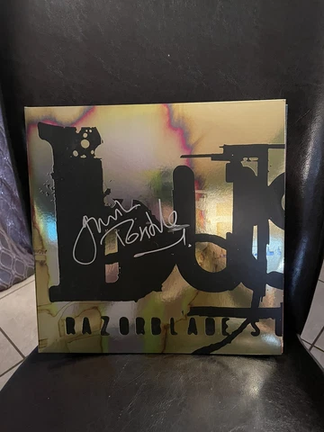 Bush Signed Autographed LP Razorblades Vinyl Rare Vinyl  Gavin Rossdale Cover