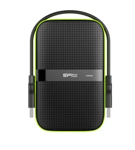 4712702647464 Silicon Power Armor A60 external hard drive 4000 GB Black, Green S - Picture 1 of 8