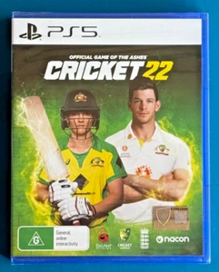 Cricket 22 PS5 Playstation 5 Video Game New & Sealed - Picture 1 of 2
